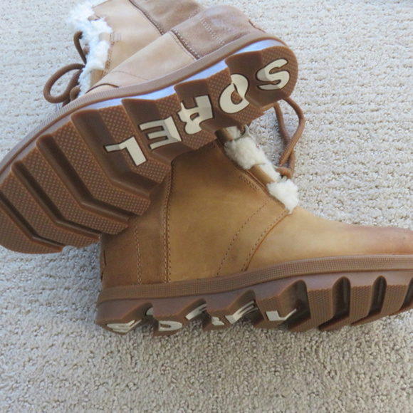Sorel Joan of Arctic Boots Shearling 7 38 - Picture 4 of 5
